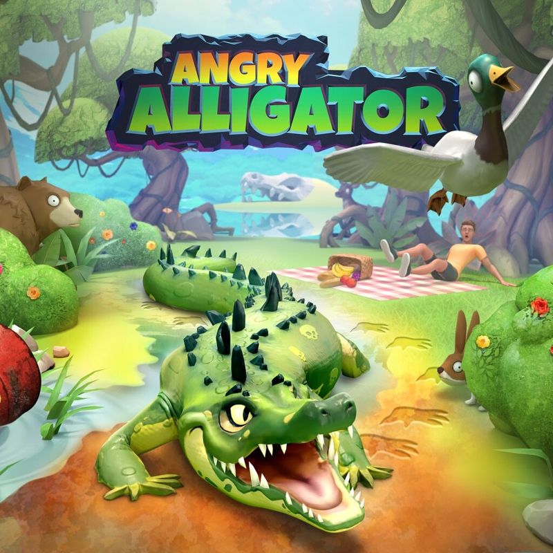 Angry Alligator box art for Playstation 4